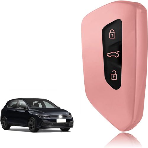 Coque Clé Tpu Brillant,Etui Clé Étui Clé Adapté Pour Vw Volkswagen Cupra Formentor Born Golf 8 Seat Leon Mk4 Ibiza Ateca Skoda Kodiaq Fabia Enyaq Octavia.[H488]