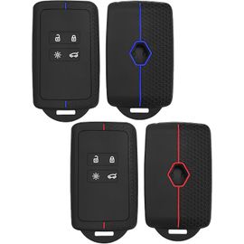 ZEXIJOW Lot De 2 Coques De Clé De Voiture En Silicone TPU 4