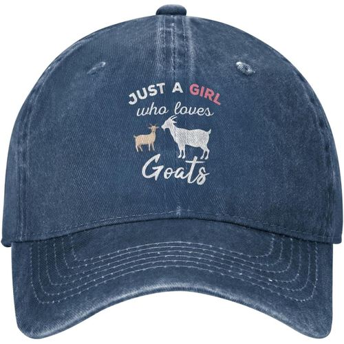 Les Chèvres Aiment Le Chapeau Juste Une Fille Qui Aime Les Chèvres Chapeau Pour Les Femmes Casquette De Baseball Casquettes Vintage