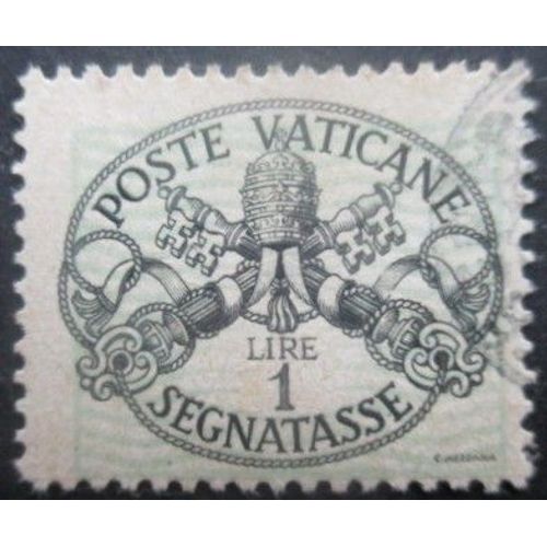 Vatican Taxe N°10 Oblitéré
