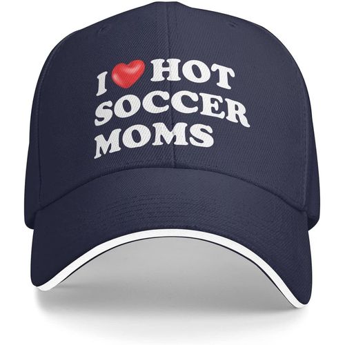 J'aime Les Mamans De Football Chaudes Chapeau Hommes Chapeaux De Baseball Casquette Réglable