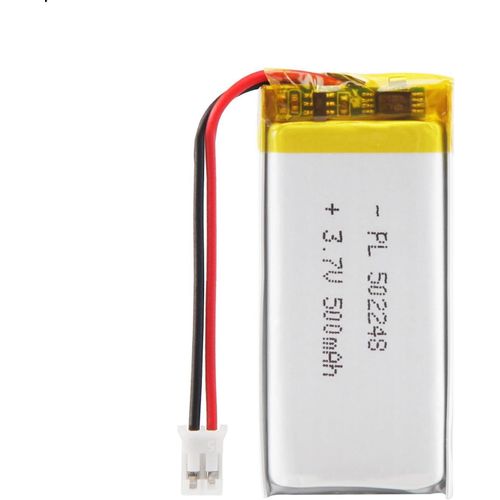 Batterie Li-Po Lithium-Ion 3,7 V 500 Mah 502248 Avec Connecteur 2p Ph Avec Grille De 2,0 Mm