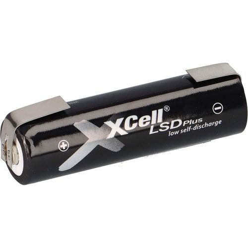 Batterie Aa Mignon Lsd Plus Ni-Mh 1,2 V 2550 Mah Low Self-Discharge Avec Cosse À Souder U Rechargeable