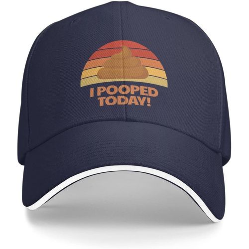 Chapeau De Merde Drôle, J'ai Fait Caca Aujourd'hui, Casquette De Baseball Pour Femmes, Chapeaux Cool
