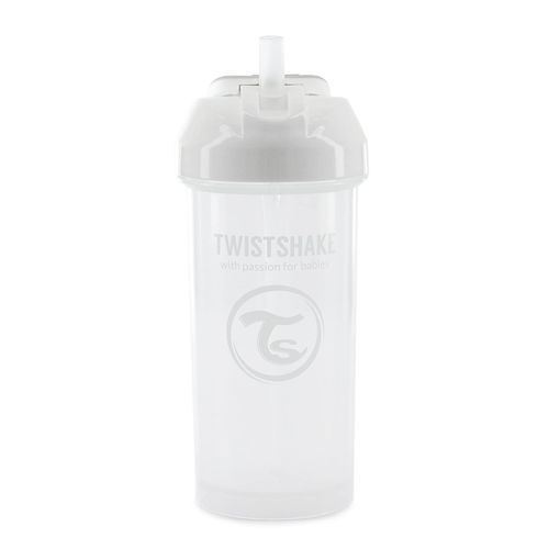 Tasse D'apprentissage À Paille Blanc 360 Ml De Twistshake