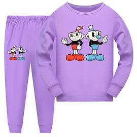 Vêtements Bébé Garçons Filles Imprimé Mickey À Manches Longues Tops +  Pantalon Enfants Coton Vêtements Ensembles
