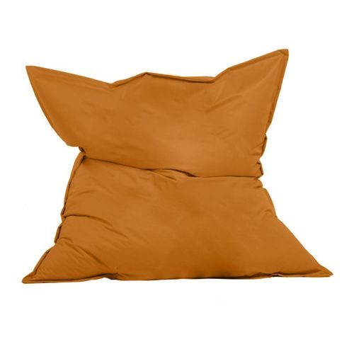 Pouf Rectangulaire D'extérieur Xxl 180x140cm Orange Moku