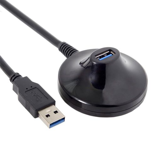 Câble d'extension USB 3.0 type A mâle vers femelle 5 Gbit/s 0,8 m pour téléphone portable