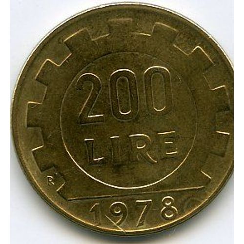 Italie 200 Lires 1978