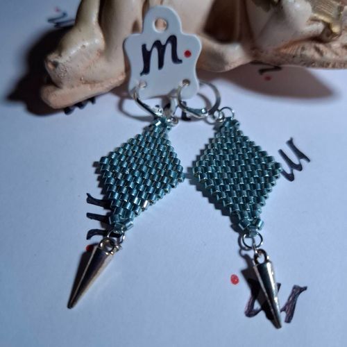 Boucles D’Oreilles Perles Miyuki
