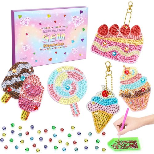 Kalanka-Diamond Painting Kit Enfant Cadeau 6 Ans Fille¿5d Diamond Painting Autocollants Kits Enfants Kit Mosaïque Pour Enfants, Broderie Diamant Pour Enfants Idée Anniversaire Cadeau Fille 5 6 7 8 9