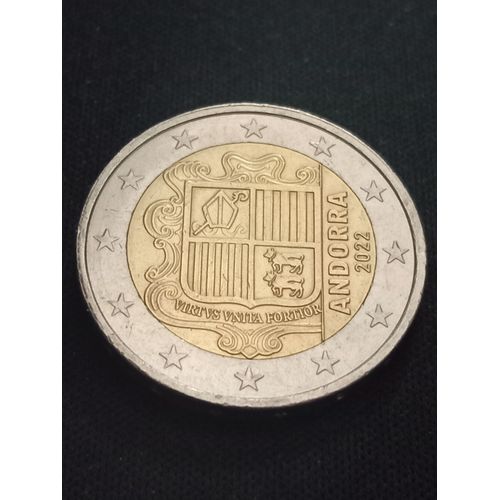 2 Euro 2022 Andorre (Armoiries)