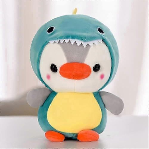Pingouin en peluche, pingouin dinosaure en peluche, dessin animé, oreiller pingouin, jouet en peluche mignon