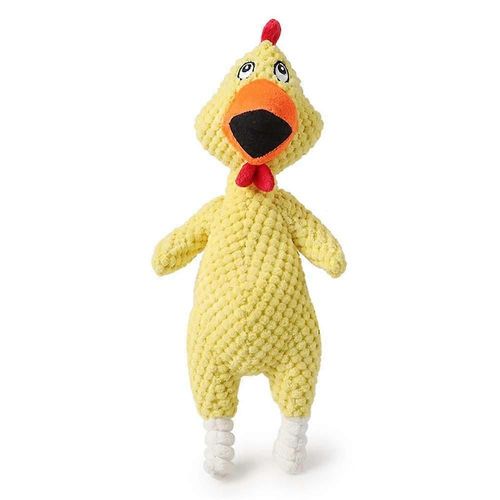 Jouet En Peluche Pour Chien, Jouet Couineur Pour Chiot, Jouet En Peluche En Forme De Poulet, Jouet À Mâcher Pour Animaux De Compagnie