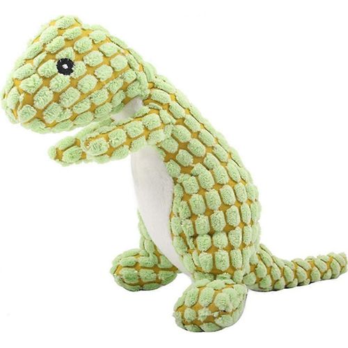 Jouet En Peluche Pour Chien, Corde, Jouet Interactif Durable, Jouet En Peluche Couineur En Forme De Dinosaure (Vert)