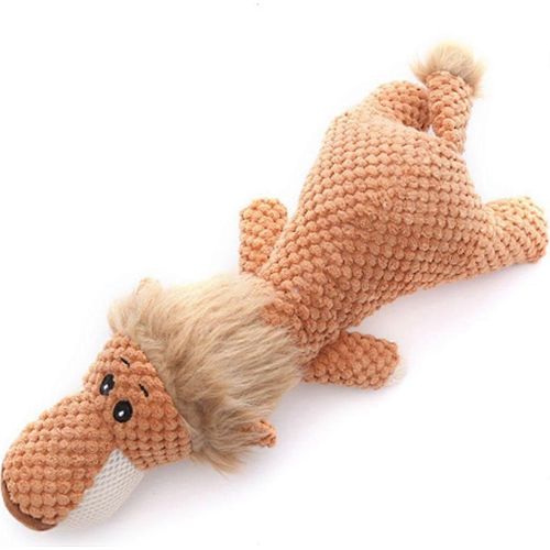 Jouet Interactif Pour Chien, Jouet À Mâcher Durable, Jouet En Peluche Pour Dressage De Chien, Orange