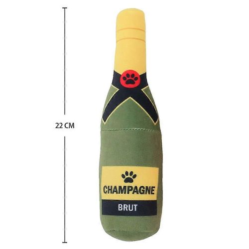 Jouet En Peluche Pour Chien, Jouet Couineur En Forme De Bouteille De Bière, Résistant Aux Morsures, Dents Propres, Jouet À Mâcher, Fournitures Pour Animaux De Compagnie, Jouets Interactifs-F
