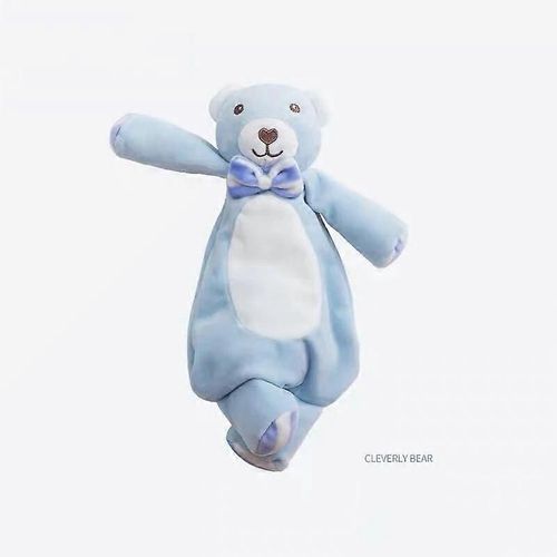 Jouets Pour Bébés : Hochet En Peluche, Lapin Mignon, Jeux Pour Bébés, Couverture En Peluche Douce, Animaux En Peluche, Serviette, Poupée, Jouets Pour Bébés De 0 À 12 Mois-Ours Th087