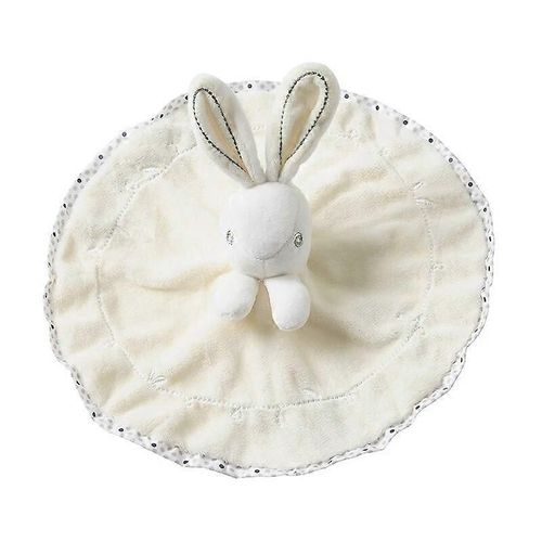 Jouets Pour Bébés : Hochet En Peluche, Lapin Mignon, Jeux Pour Bébés, Couverture En Peluche Douce, Animaux En Peluche, Serviette, Poupée, Jouets Pour Bébés De 0 À 12 Mois-Lapin Blanc Th035