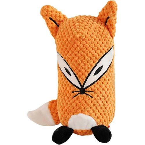 Jouet Couineur Pour Chien En Peluche, Jouet Couineur Pour Mâcheurs Agressifs, Jouet En Peluche Pour L'exercice, Jouets D'enrichissement, Chasse, Orange