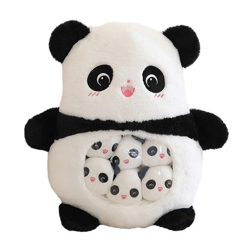 Peluche fraise, grand dinosaure, jouet en peluche, jouet câlin pour anniversaire, Noël-panda
