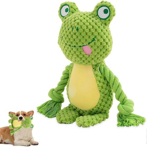 Jouet Pour Chien, Jouet À Mâcher En Forme De Grenouille, Grenouille Verte, Peluche, Jouet À Mâcher En Peluche Pour Chien