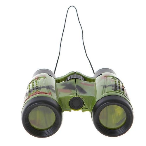 Jumelles télescopiques pliables 6x30 mm, pour voyage, randonnée, chasse, enfants, jouets, cadeaux, vert armée