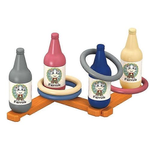 Jeux De Lancer D'anneaux Pour Enfants - Jeu De Vacances En Intérieur Ou De Terrasse Pour Adultes Et Familles | Jouet De Sport En Forme De Virole Pour Animaux De Compagnie, Idéal Pour L'éducation Précoce-Red 2pcs