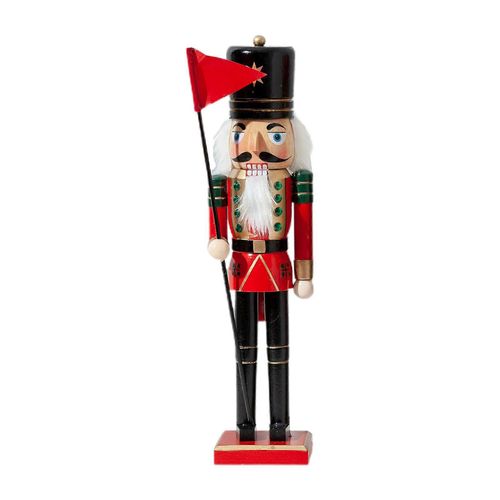 Figurine En Bois Représentant Le Roi Casse-Noisette, Porte-Drapeau De 38 Cm, Décoration De Noël Pour Étagères, Tables, Cadeau De Nouvel An-Giraffe Ice Cream Ma