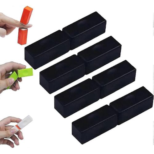 Lot de 4 briques magnétiques, blocs de construction anti-stress, mini-blocs cadeaux-Modèle pour femme