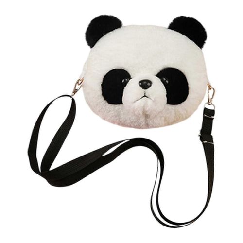 Sac à bandoulière en forme d'animal mignon, porte-monnaie décontracté pour les fêtes, les achats, les cadeaux de porcelet-Ours rouge