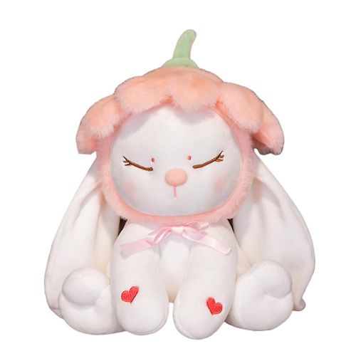 Peluche Lapin Pétale, Poupée Douce Et Mignonne, Cadeaux De Vacances Pour Enfants Et Adultes