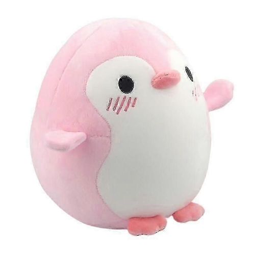 Peluche pingouin rose de 20 cm, adorable jouet en peluche de dessin animé, cadeau pour enfants