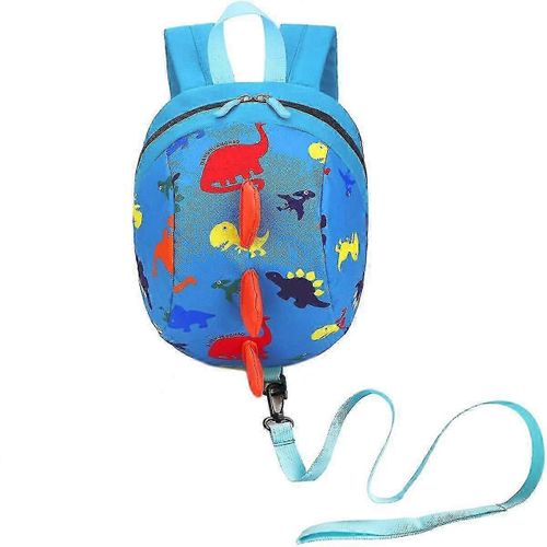 Mini Sac À Dos Dinosaure Pour Tout-Petit Avec Laisse, Harnais Pour Enfants Et Bébés