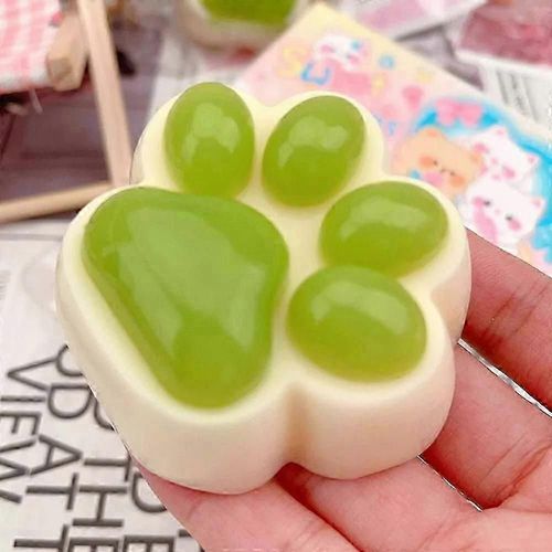 Taba Squishy Fait Main En Forme De Gros Chat, Patte Géante Squishy, Patte Squishy Pour Enfants Et Adultes-Bonbons