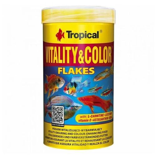 Nourriture Sèche Pour Poisson - Extrude - Tropical - 20g - 12,5% Matières Grasses - 49% Protéines