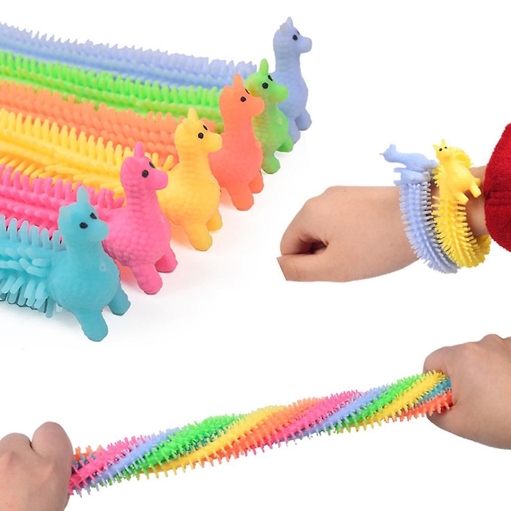 12 pices dessin anim animaux cordes extensibles Fidget jou...