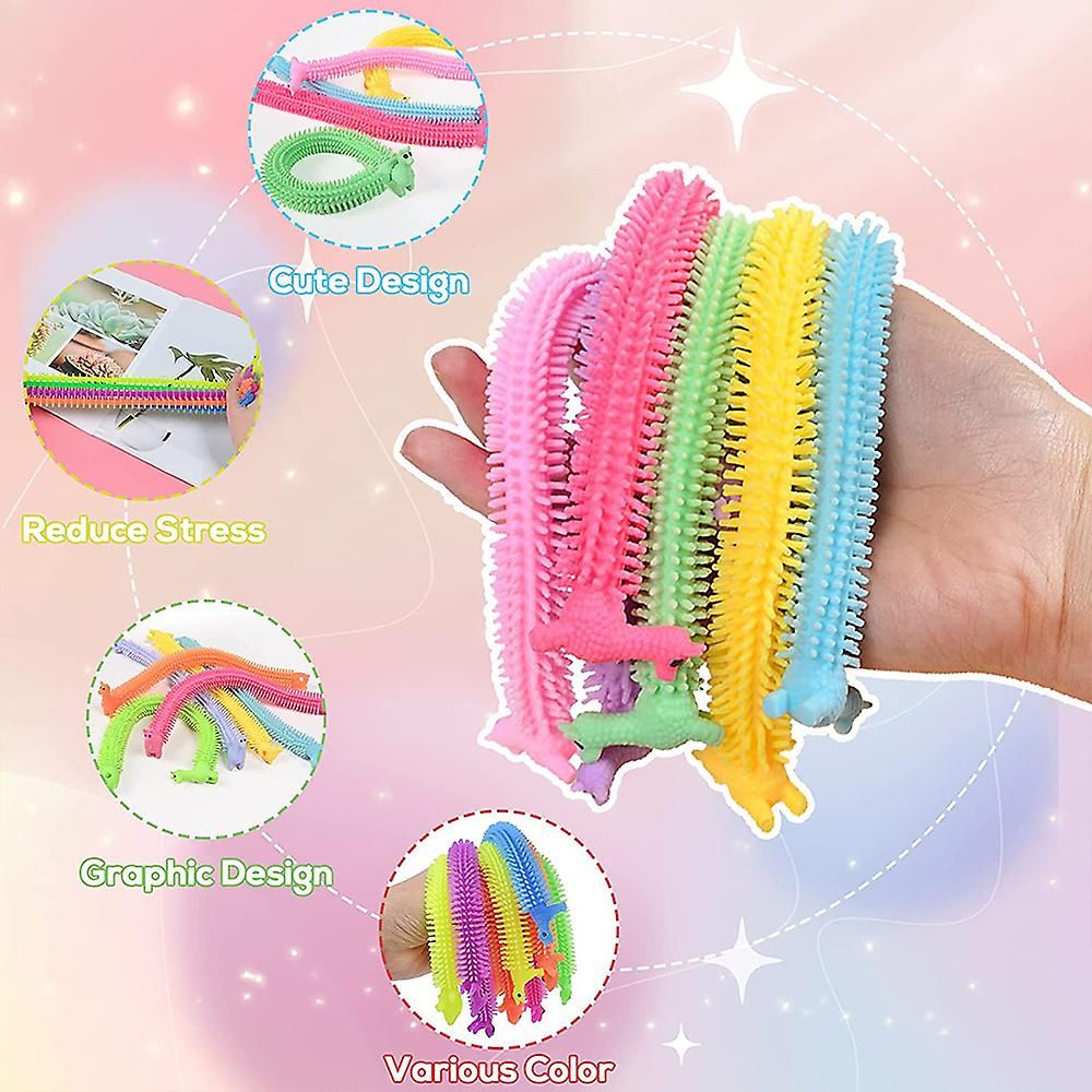 12 pices dessin anim animaux cordes extensibles Fidget jou... - 4