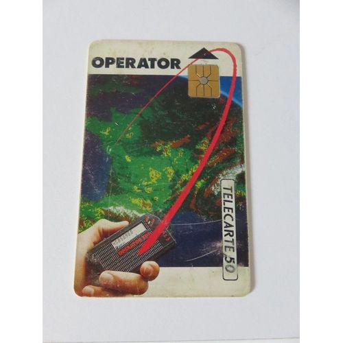 Télécarte Opérator