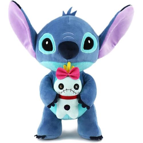 Peluche Stitch Animal Poupée Peluche Douce Doudou Poupée De Chiffon 25cm Cadeau D'anniversaire Et De Noël Jouets Pour Fille Enfant