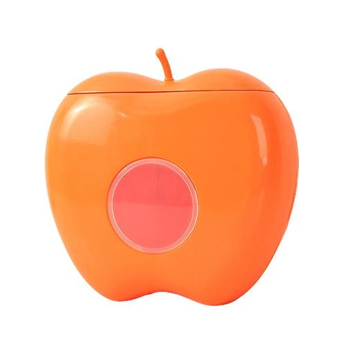 Boîte De Rangement Avec Couvercle De Film Alimentaire Jetable, Support D'organisation, Boîte Anti-Poussière, Décoration De La Maison Orange