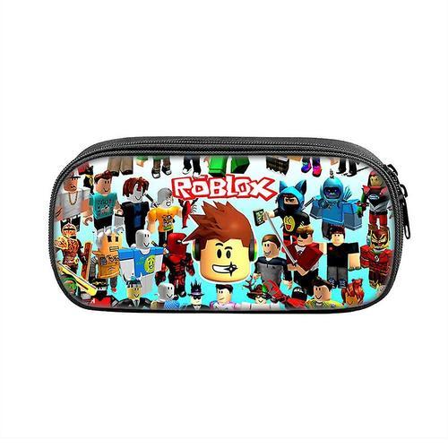 Roblox Jeu Enfants Garçons Filles Dessin Animé Trousse À Crayons Écoliers Grande Capacité Papeterie Pochette De Rangement Sac A