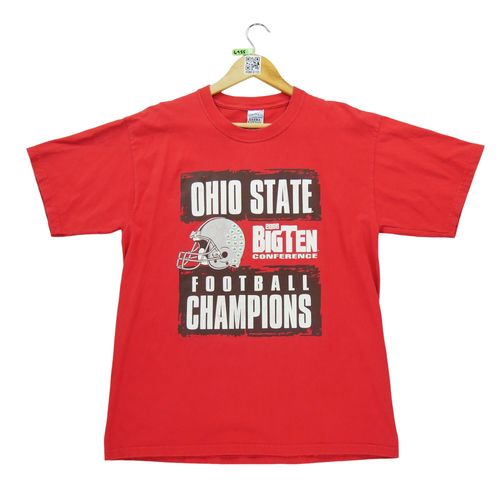 Reconditionné - T-Shirt Manches Courtes Homme Ncaa - Taille L - Homme - Rouge
