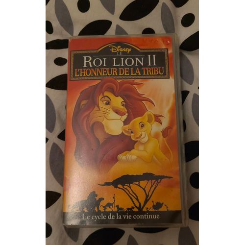 Cassette VHS. Le roi lion 2, l'honneur de la tribu.