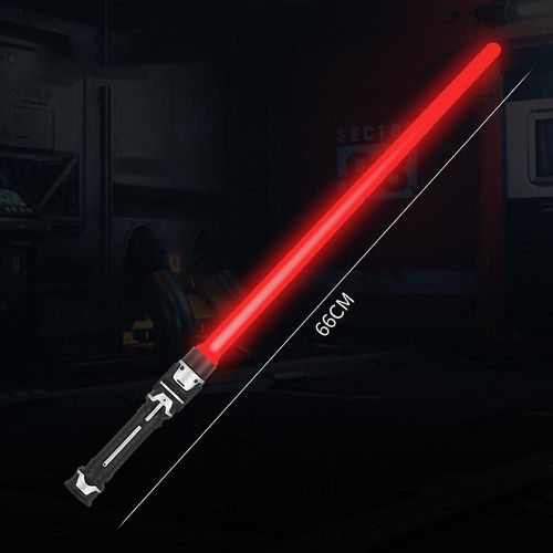 Jouets Épée Laser Star Wars Avec Son Et Lumière Pour Enfants, Accessoire De Cosplay Fantaisie Rouge