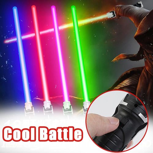 Jouets Épée Laser Star Wars Avec Son Et Lumière Pour Enfants, Accessoire De Cosplay Fantaisie Violet