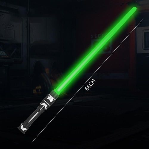 Jouets Épée Laser Star Wars Avec Son Et Lumière Pour Enfants, Accessoire De Cosplay Fantaisie Vert
