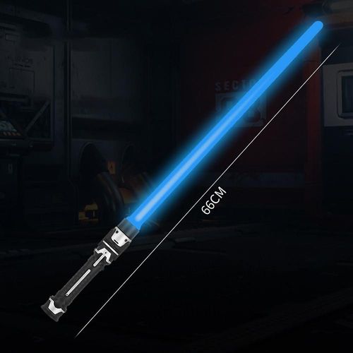 Jouets Épée Laser Star Wars Avec Son Et Lumière Pour Enfants, Accessoire De Cosplay Fantaisie Bleu