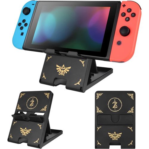 Supports Pour Switch/Switch Oled/Switch Lite, Supports Compatibles Avec La Switch, Supports De Jeu Ajustables Pour Switch Oled, Antidérapants-D