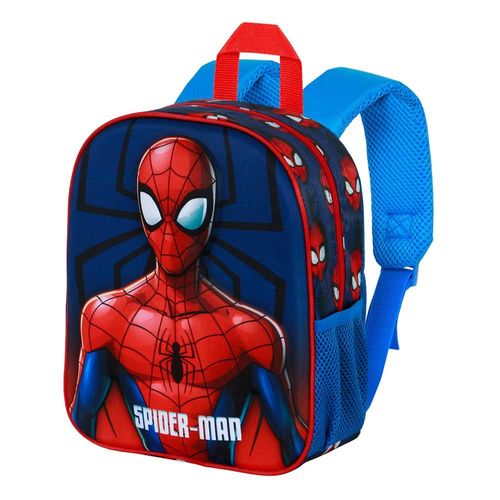 Sac à Dos 3D Elite - Marvel Spiderman Solid - Bleu - Taille Unique